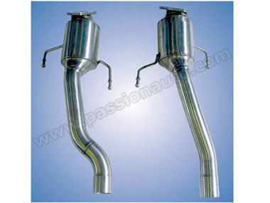 Cayenne 957 v8 turbo 07-10 Catalyseurs inox sport # CARGRAPHIC #