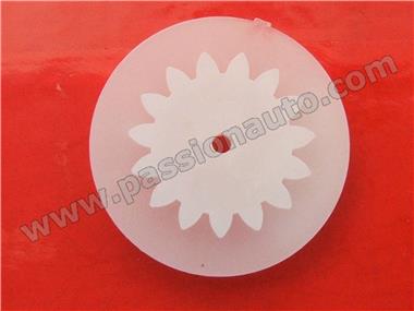 Disque denté (GRAND à 15 dents) pour pignon de compteur 25 dents  # 964-965-993-968