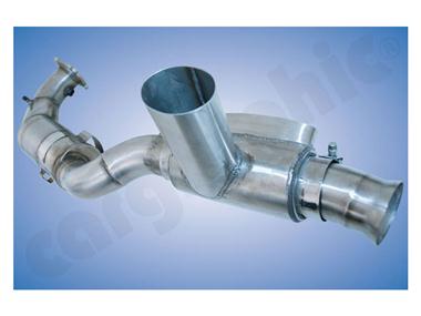 993 Turbo / GT2 95-98 Catalyseur Sport inox Gauche 200c# CARGRAPHIC #