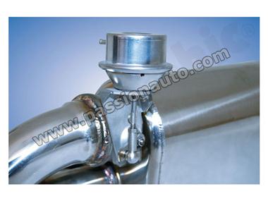 996 c4S 02-05 Silencieux inox avec clapets # CARGRAPHIC #