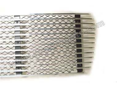 Grille de capot ARRIERE - Chromée # 911 69-73