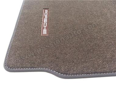 Tapis de sol Porsche # COCOA # 997 avec option BOSE sur Targa-Cabriolet