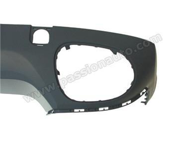 Spoiler sous pare-chocs ARRIERE - partie supérieure  # Cayenne 957 V6-V8s 03-10 embouts standard