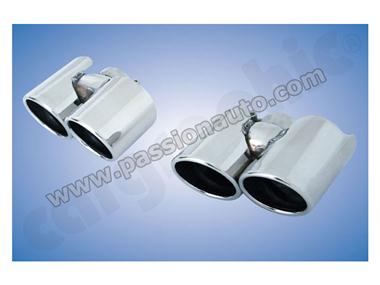 997 DFI 09-11 Sorties inox 4x89mm biseautées # CARGRAPHIC #