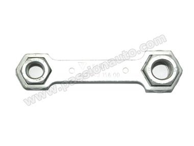 Pièce amortisseur AVANT - Ecrou en cage pour fixation sur support de roue # 993