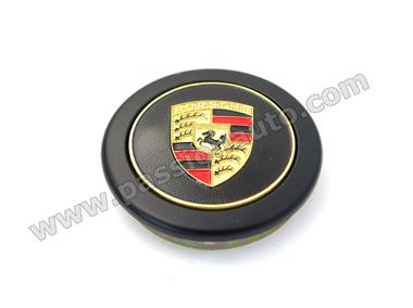 Centre noir ecusson couleur 70mm pour fuchs et ATS # 911 74-89