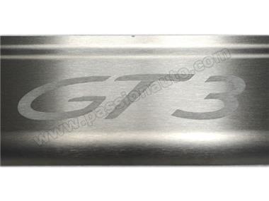 Seuils de porte inox - inscription GT3 # 996 - [Porsche Origine]