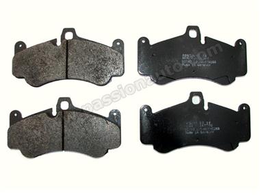 Plaquettes AVANT Pagid Noire # 997 GT3 07-09