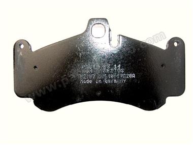 Plaquettes AVANT Pagid Noire # 997 GT3 07-09