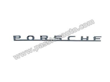 lettrage PORSCHE chrome 215mm 5 plots # 356 A / pre A