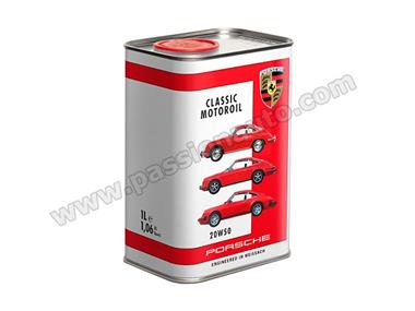 Huile moteur Porsche Classic 20w50 1 litre