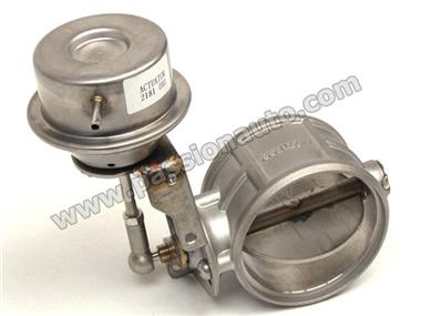 Silencieux inox à valve + interrupteur # SCART # 993