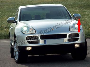 Coque inferieur de retroviseur - gauche, std # Cayenne -06