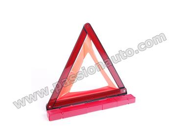 Triangle de pré-signalisation - coffret rouge