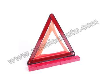 Triangle de pré-signalisation - coffret rouge