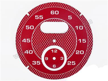 Fonds de compteur - Rouge # CHRONOSPORT