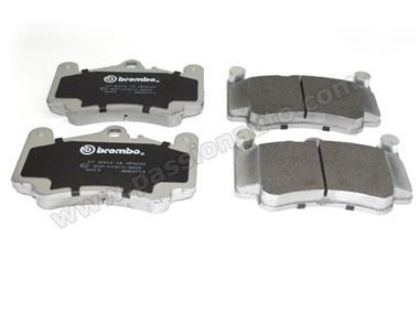 Plaquettes AV Brembo HP2000 # 996 GT3 ph1 - 996 turbo - 4s