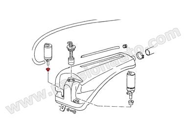 Joint pompe de lave glace (modele 1 cf descriptif) # 964-965