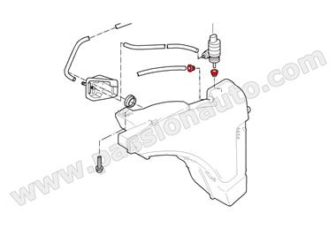 Joint pompe de lave glace # 996 - 997 - Boxster - Cayman