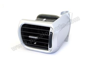 Buse aeration - gauche - argent galvanisé # 997 2s-4s-Turbo (05-12)