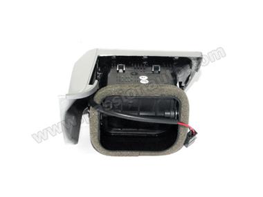 Buse aeration - gauche - argent galvanisé # 997 2s-4s-Turbo (05-12)