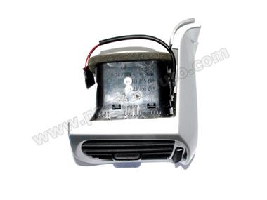 Buse aeration - gauche - argent galvanisé # 997 2s-4s-Turbo (05-12)