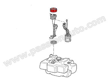 Ecrou raccord pour jauge niveau essence # 996-Boxster-Cayman 97-08