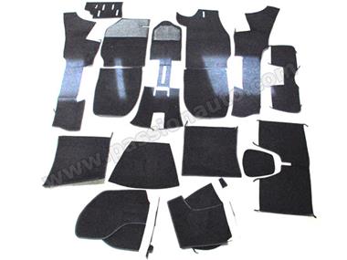 Kit complet moquette # 911 65-73 coupé NOIR / qualité Origine