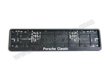Support de plaque Porsche Classic / PLUS LIVRABLE