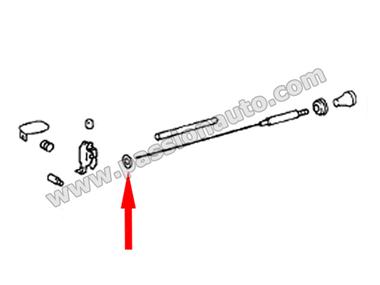 ouverture - douille etanchéité cable trappe # 911 65-89