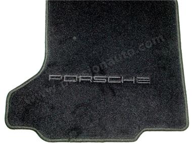 Tapis de sol - 4 pieces # Noir # 996 targa-cabriolet avec Bose