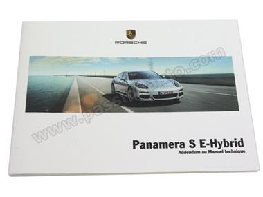 Manuel Utilisation en francais # addtitif Panamera E-Hybrid 2014-2016