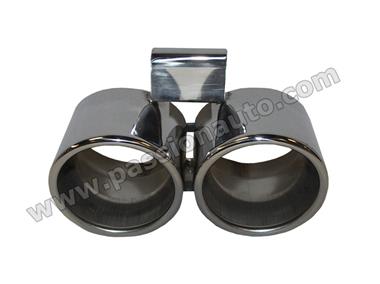 Sortie inox 2 x 80mm # Boxster 986 2.5-2.7-3.2s