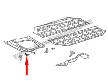 Renfort de coin AVANT - Gauche # 911 65-89