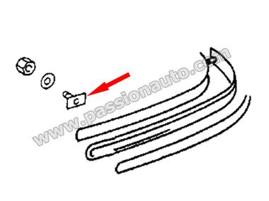 T de fixation de moulure AVT-ARR # 911 65-73