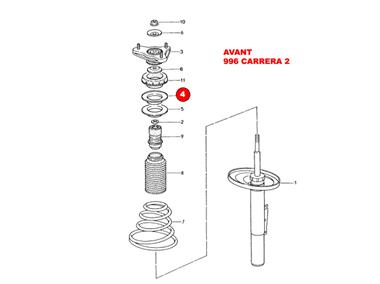 NUMERO 4 - Bague d´appui AVANT # 996 c2
