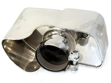 Sorties inox - turbo look # 997 3.6-3.8 carrera 2005-2008
