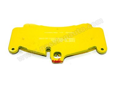 Plaquettes AV Pagid Jaune # 997 GT3 10-12