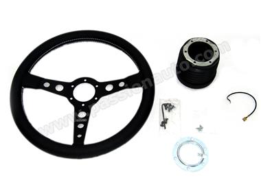 Volant 370mm prototipo noir / branches noires - AVEC MOYEU # 911 74-89