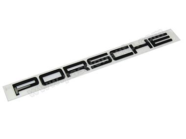 Sigle P O R S C H E - noir brillant # Cayman 981