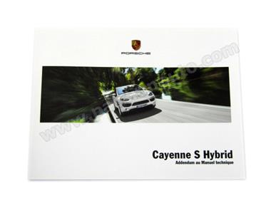 Complément manuel d´utilisation en français Cayenne Hybride 2011-2014