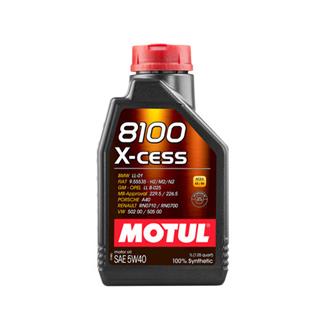 Motul 5w40 8100 X-cess - Bidon de 1 litre