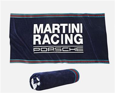 Drap de plage bleu foncé collection martini racing - [Porsche Origine]