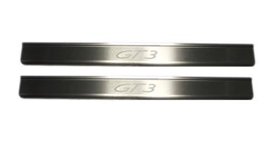 Seuils de porte inox - inscription GT3 # 996 - [Porsche Origine]