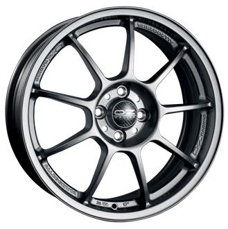 PROMO -35% / Pack 4 jantes OZ Alleggerita HLT couleur Titanimum Tech - 8.5x18 ET53 + 12x18 ET68