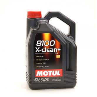Motul 5w30 8100 X-clean + C3 - Bidon de 5 litres