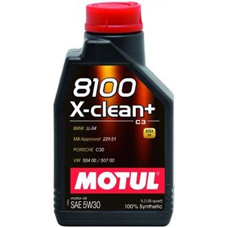 Motul 5w30 8100 X-clean + C3 - Bidon de 1 litre