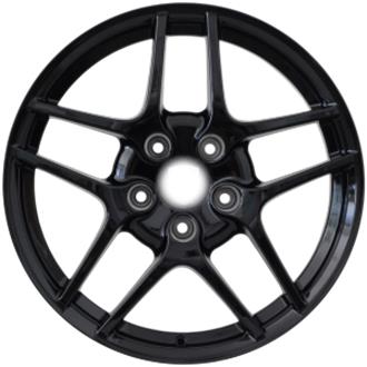 4 jantes 19p style 1053 Noir Brillant # 997 c4-4s, turbo