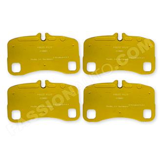 Plaquettes AR Pagid Jaune # 997 GT3 07-12