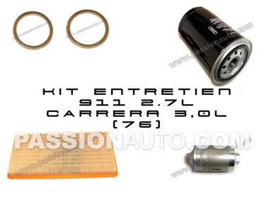 Kit Entretien #911  2,7L de 1974 à 1976 et 3.0L de 1976